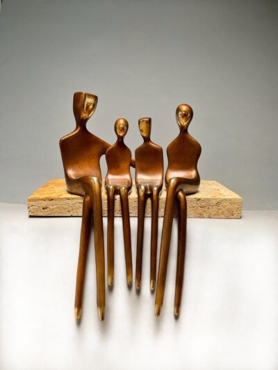 Custom Family Portrait gifts, fine art sculpture