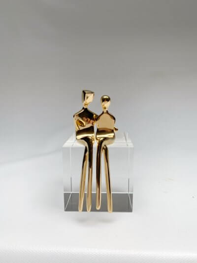 Gold Plated 4.5" Figures Unmounted