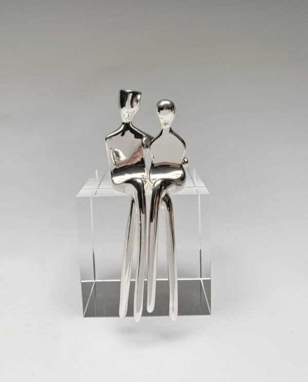 silver-plated figurines seconds sale 25th anniversary
