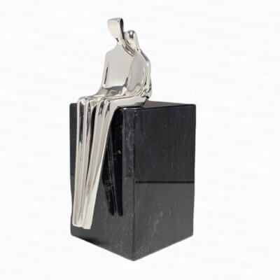 silver-plated collectible figures
