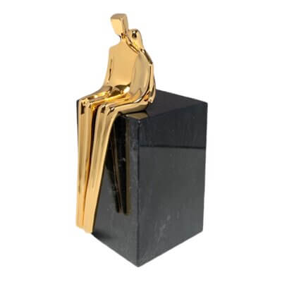 gold-plated collectible figures