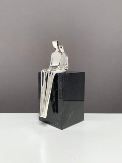 "Close to me" in silver plate