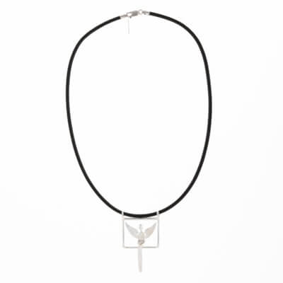 Leather with Silver Lobster clasp