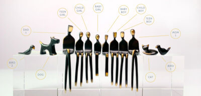 Yenny Cocq Sculpture Build Your Family