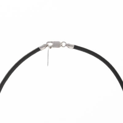 Leather with Silver Lobster clasp