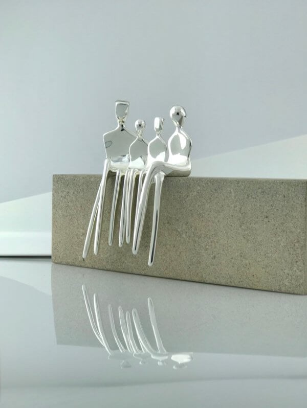 Family of 4 Caress silver side