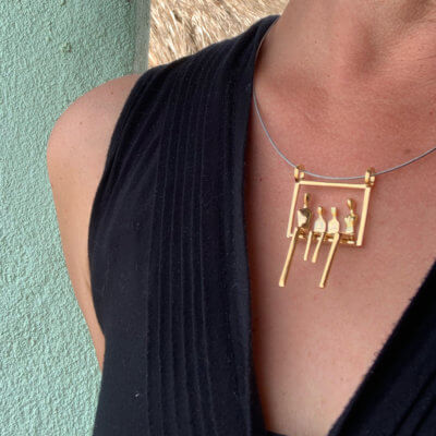 family of four pendant