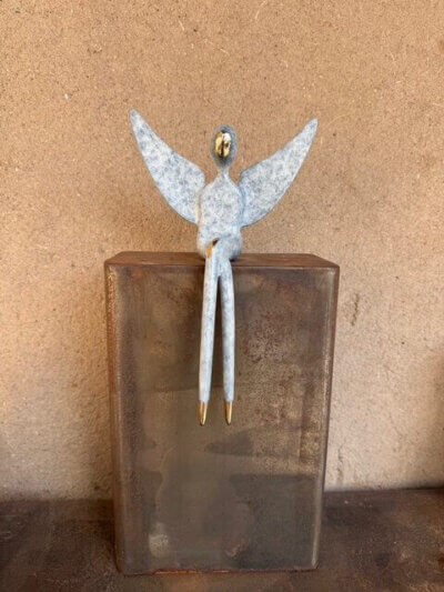 Angel 10.5" Guardian angel protector, memorial
