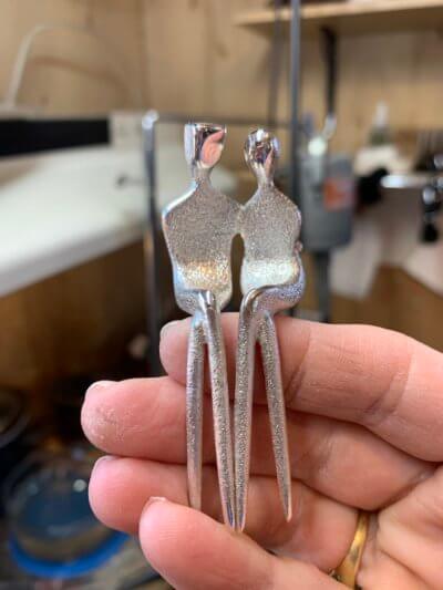 sterling small sculpture