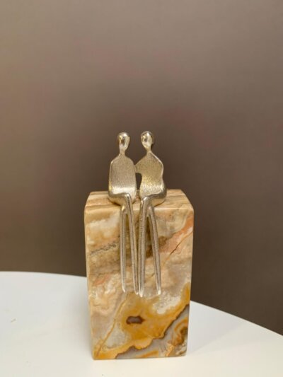 lesbian wedding in silver