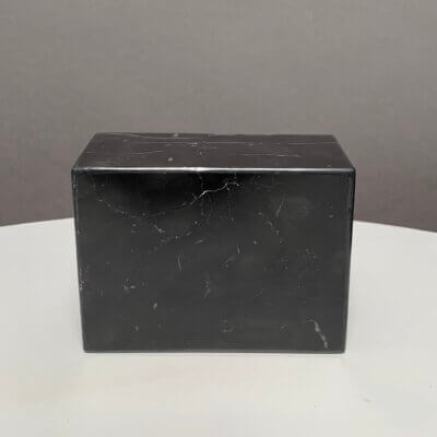 Marble base Nero Marquina 3x4x2