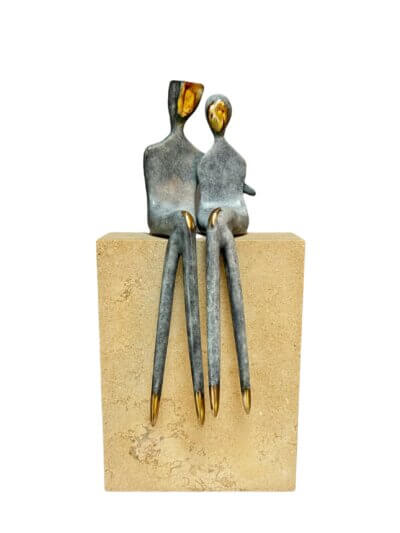 gray figurative sculpture