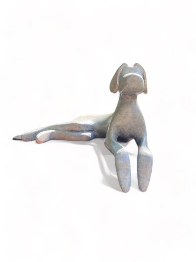 My Dog Bronze Sculpture in 10”