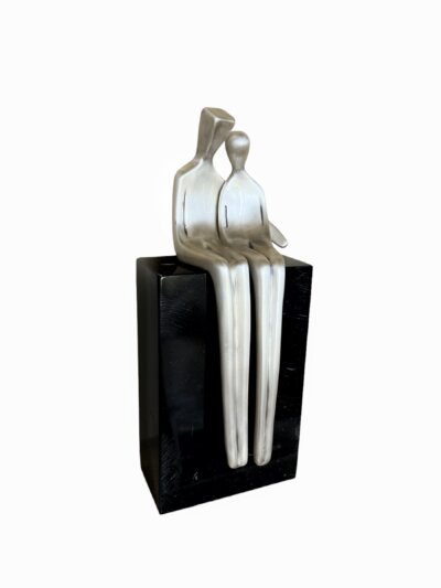 elektroformed fine silver statue