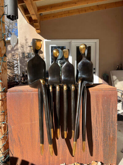 family 42 inches sculpture by yenny cocq